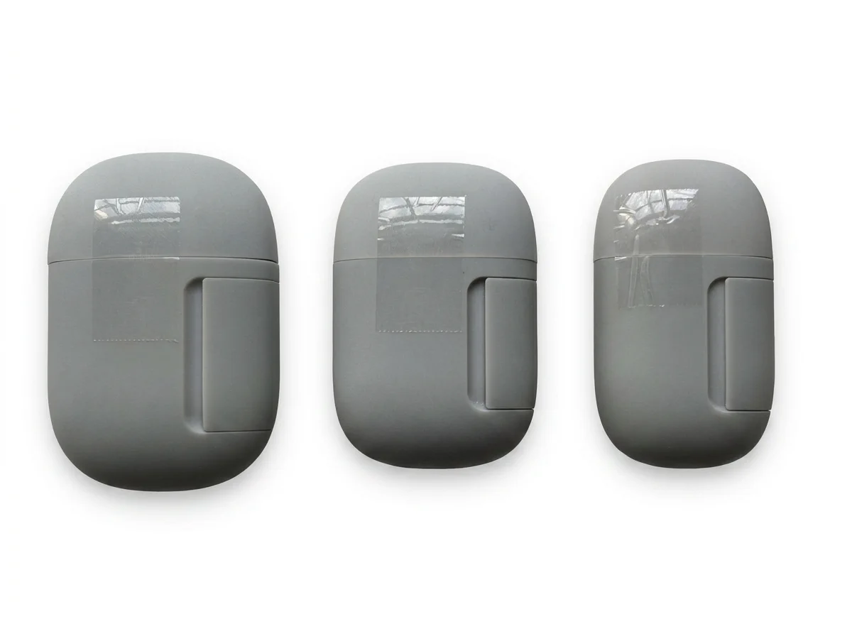 Handling models printed at a range of sizes for user assessment