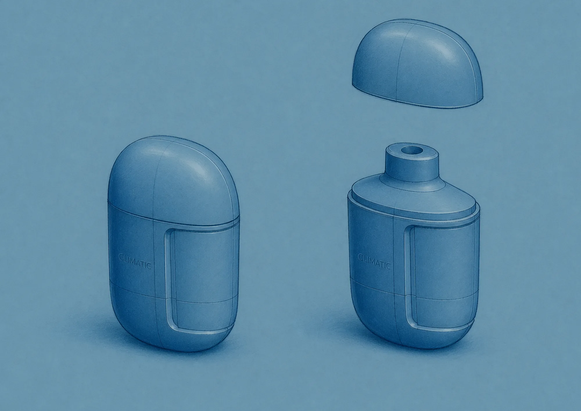 Sketch development — refining the L Max form and details