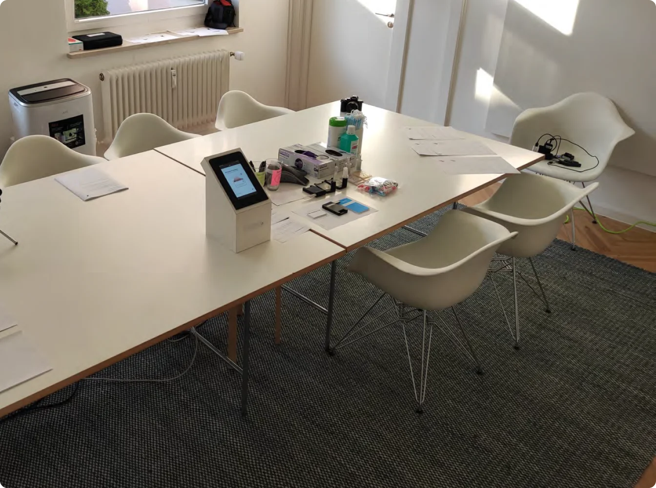 Usability study of the fully integrated analyser prototype